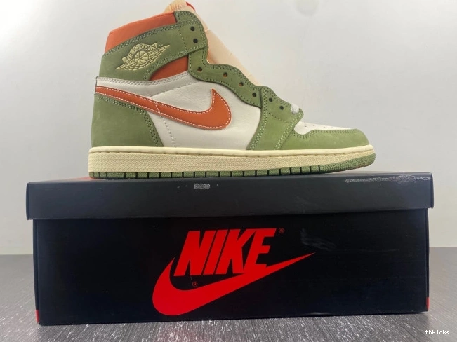 Cheap TB Jordan Air Celadon OG 1 High FB9934-300 Craft 0725